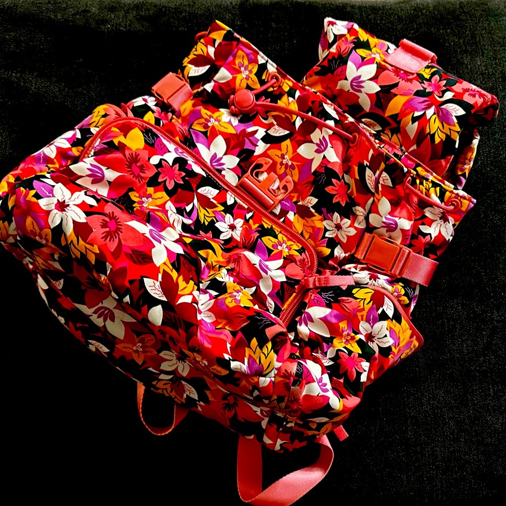 Vera Bradley Rosa Floral backpack